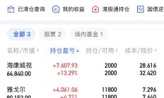 A股缩量整固，9只基金单日涨超4%