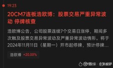 浩欧博停牌核查释放从严监管信号