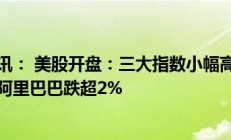 【美股盘前】三大期指齐跌，法拉第未来一度跌超12%；瑞银进行管理层重大改组；谷歌承诺在马来西亚投资20亿美元；英伟达支持的云服务初创公司CoreWeave据称计划2025年IPO