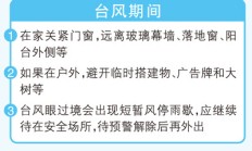 台风来了，应该如何应对？