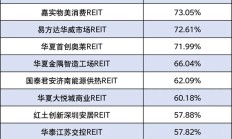 二级市场回温、消费类REITs领涨，首单外资消费类公募REIT申报