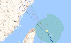 台风“沙德尔”在浙江省台州玉环市登陆