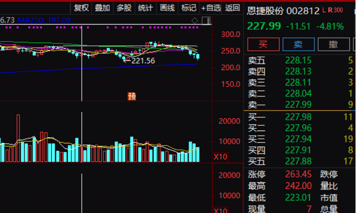 恩捷股份年内股价“腰斩” 回购计划推出两个月仅花了3千万元