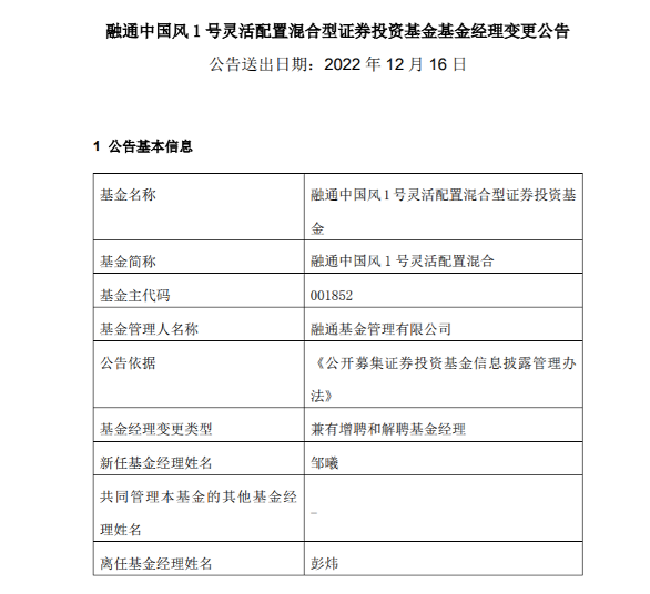 又有昔日百亿基金经理离职：曾半年新发3只产品，如今净值竟都不到7毛钱