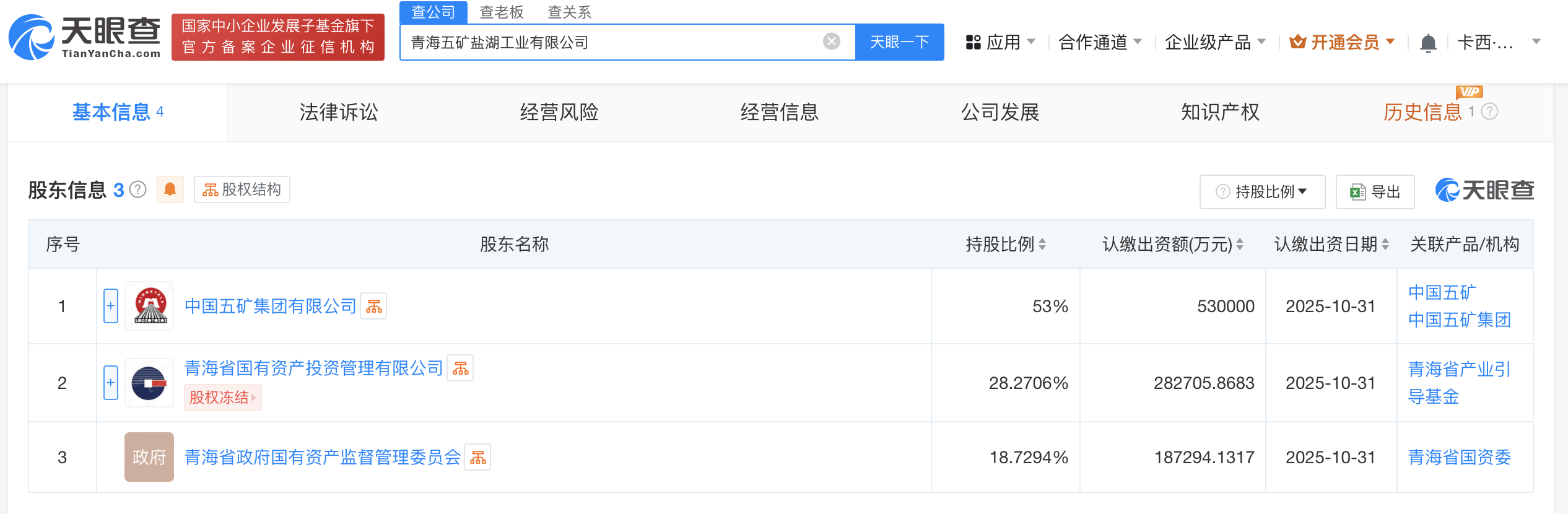 盐湖股份实控人拟变更为中国五矿 中国盐湖集团“呼之欲出”