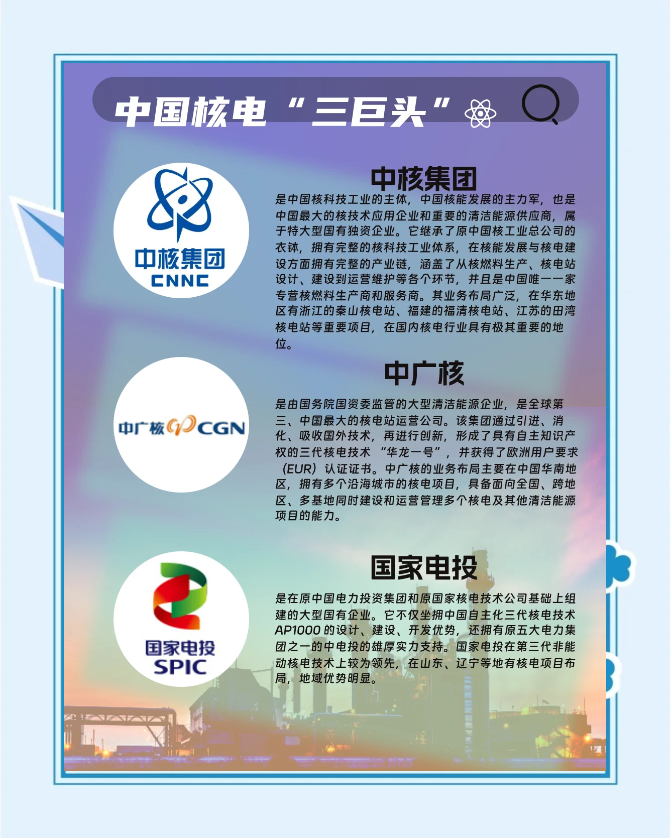 国家核准10台核电新机组，四大核电央企披露新项目进展