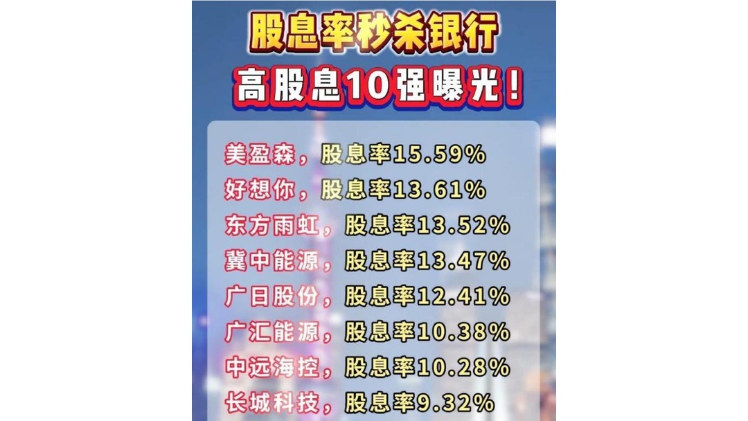 年内险资举牌增至16次 举牌标的高股息特征明显